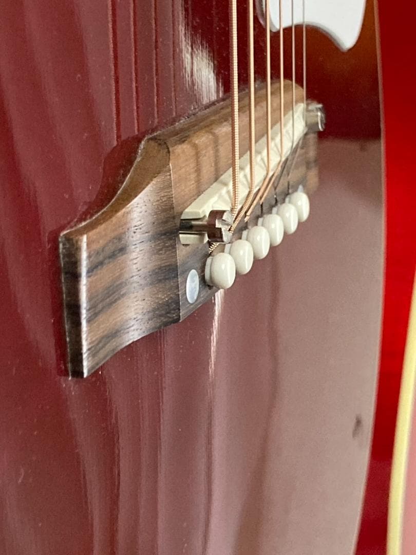 【J45_軽量】美品格安　ギブソンj-45 1960s ワインレッドカラー