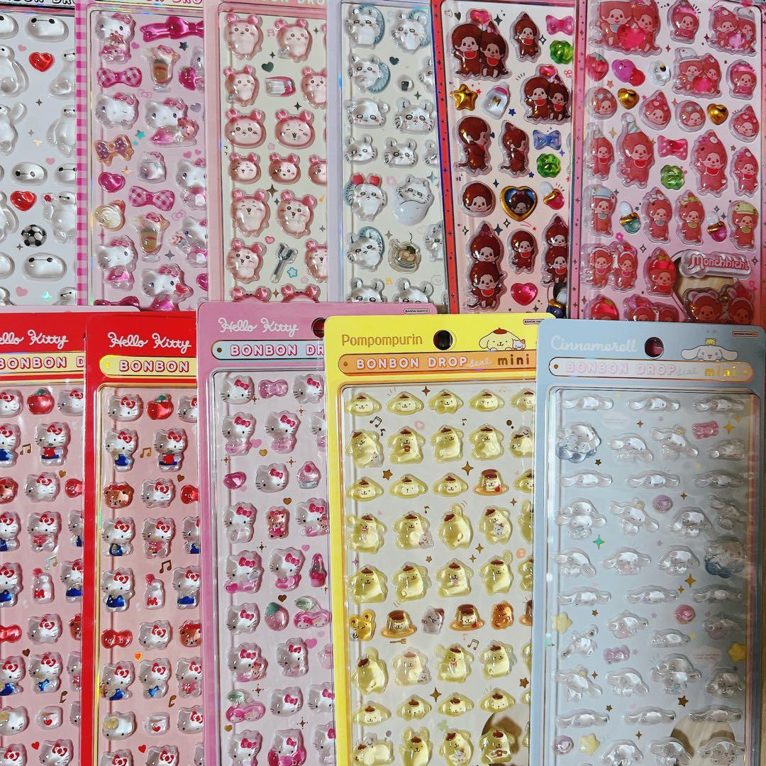 【国内正規品】60枚セット　ボンボンドロップシール