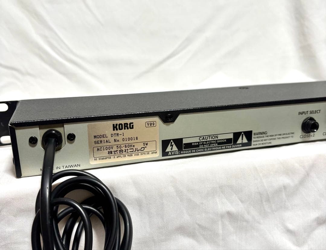KORG ラック型デジタルチューナー DTR-1