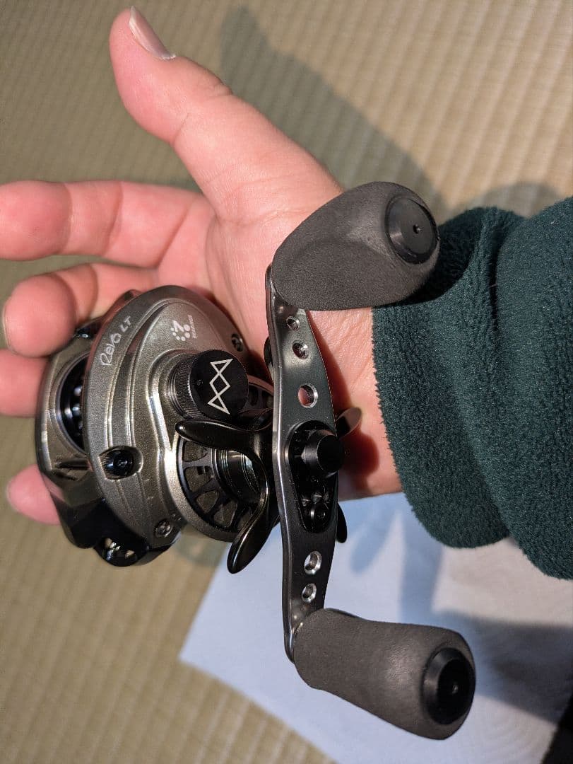 アブガルシア×ウェルダクト レボLT ウェルダクトカスタム 【マットブラック】