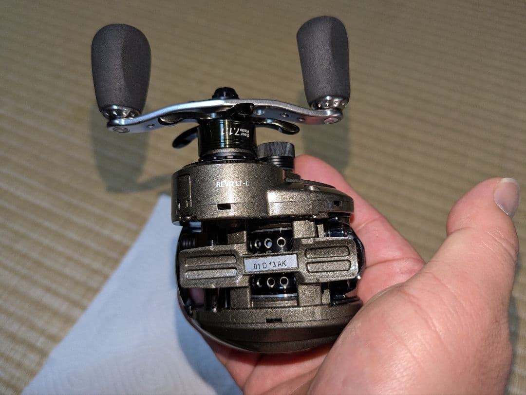 アブガルシア×ウェルダクト レボLT ウェルダクトカスタム 【マットブラック】