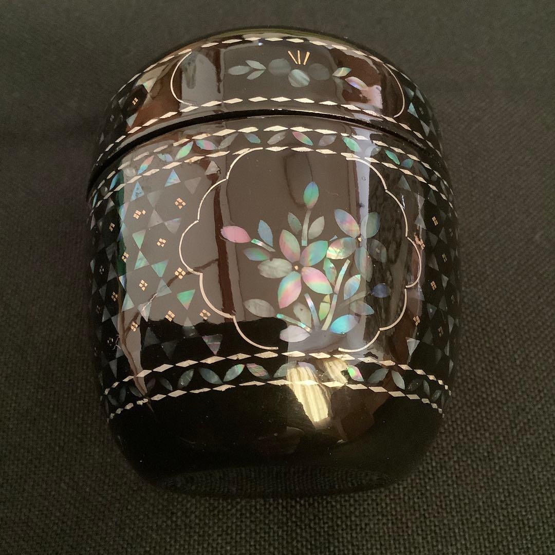 K*o様 【茶道具】　棗　螺鈿細工　貝殻細工