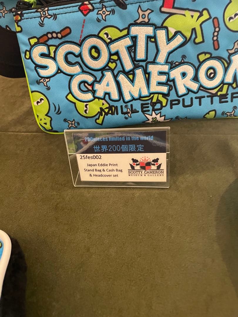 2025 スコッティキャメロン フェスティバル 限定 スタンドバッグ