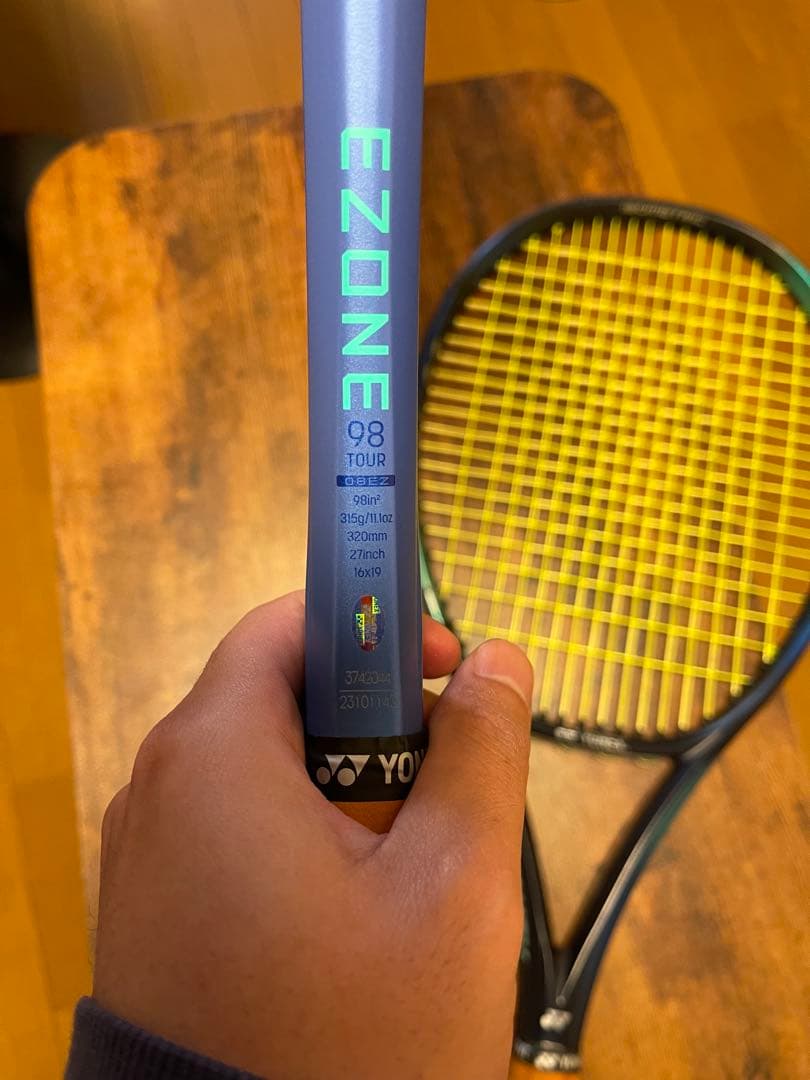 YONEX ezone 98 tour (315g)新旧2本セット G3