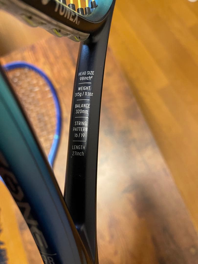 YONEX ezone 98 tour (315g)新旧2本セット G3