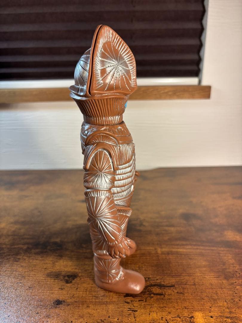 ブルマァク　ボーグ星人　当時物　ソフビ　美品　シルバー多め　マルサン