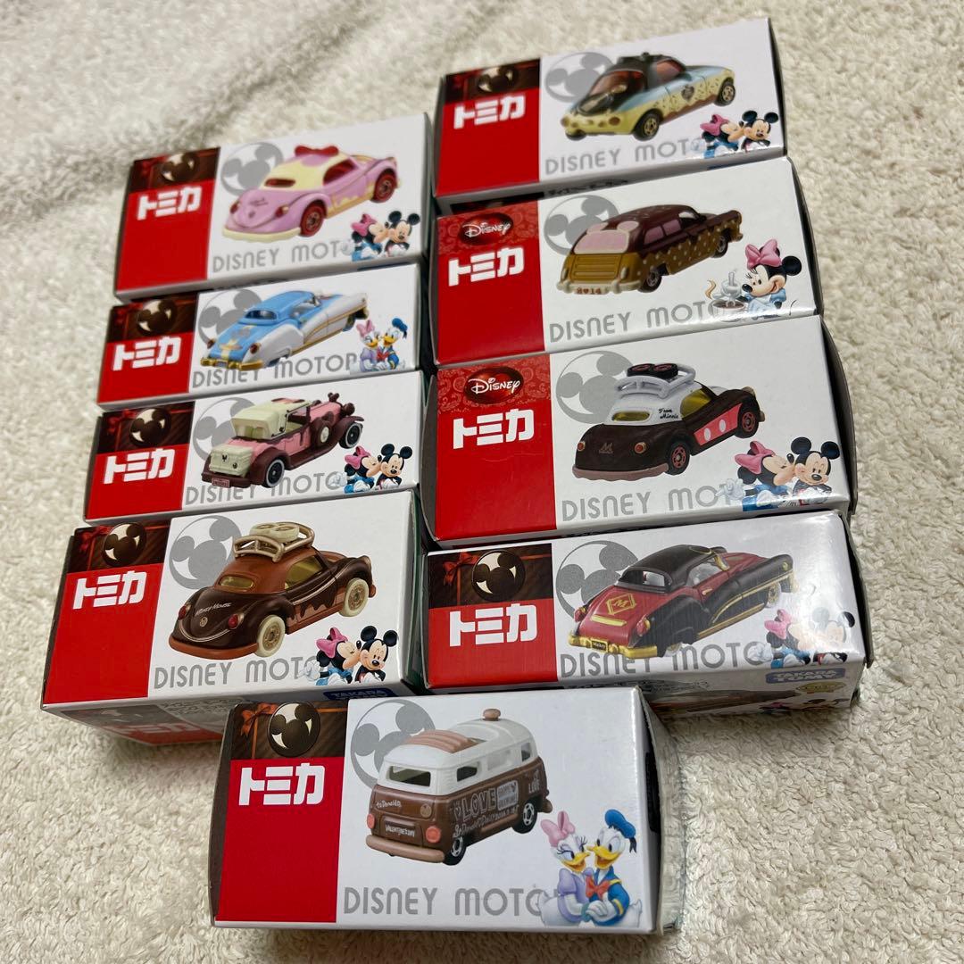ディズニーモータース　バレンタインエディション　9台セット
