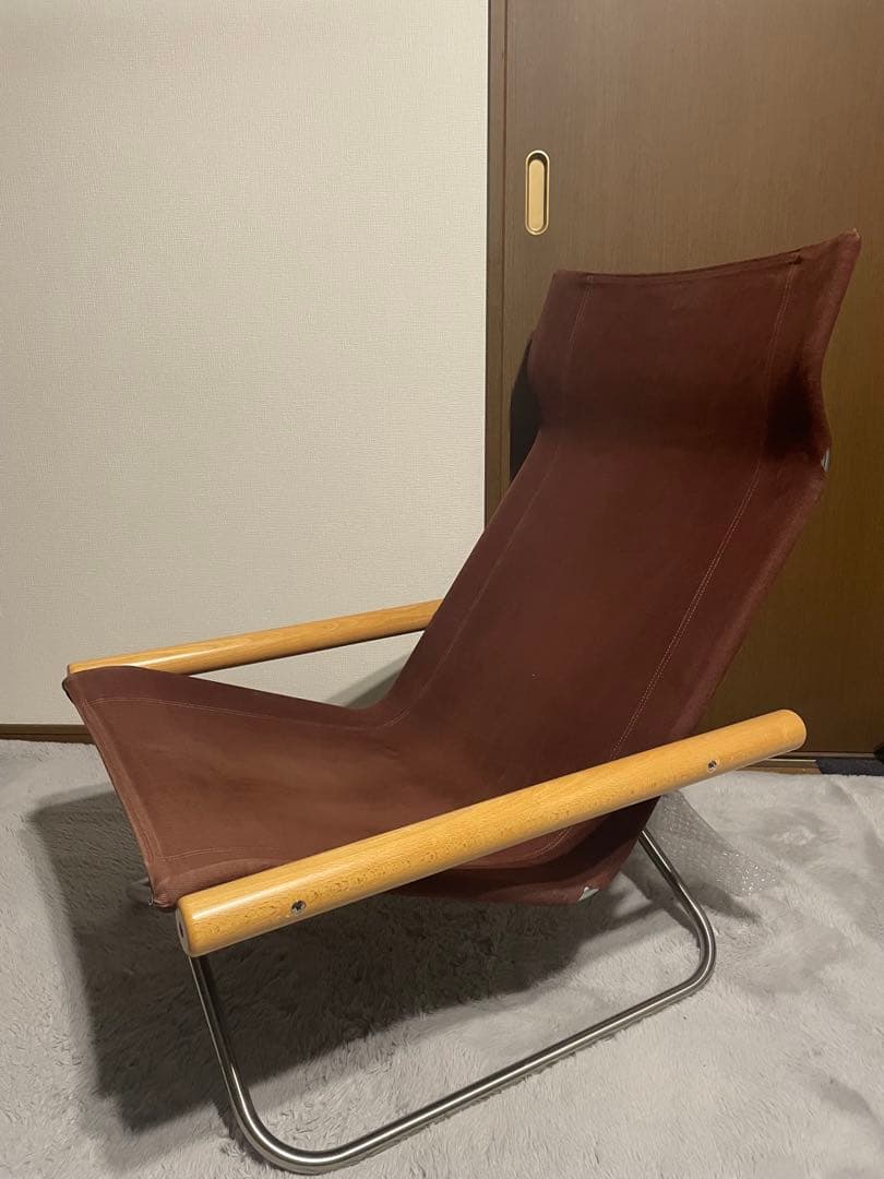 ニーチェアX ナチュラル タグ無し Nychair 折りたたみ椅子 ②