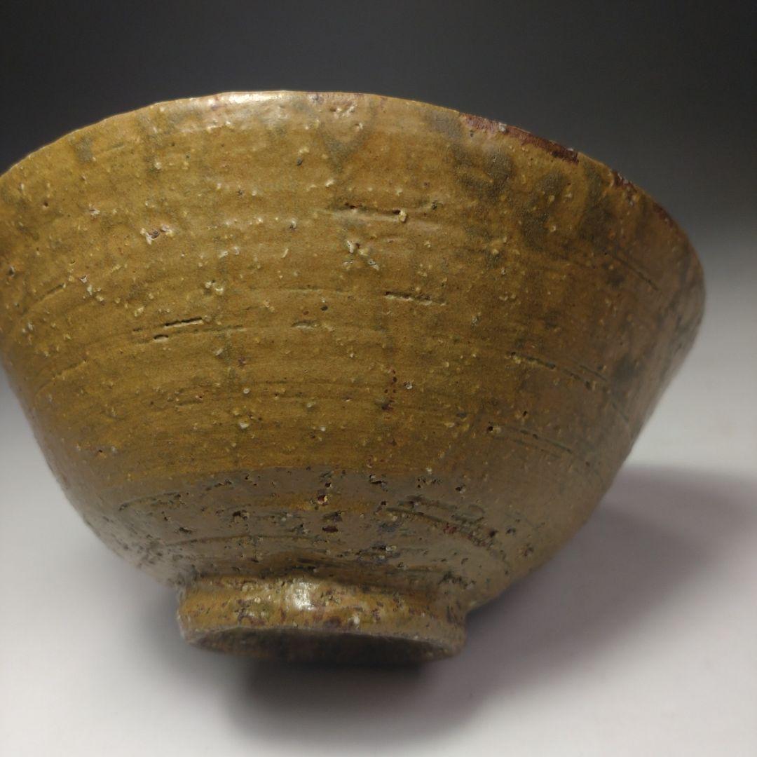 イ207 茶碗『陶元窯　朴富元作　高麗伊羅保』『大徳寺小堀卓巌　箱書　銘　吟風』