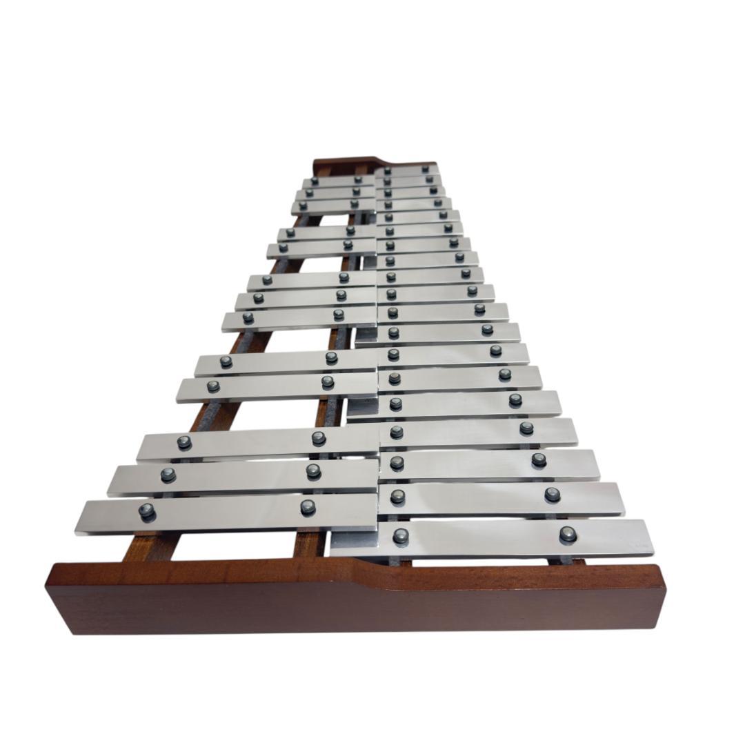 美品 Saito サイトウ グロッケン D-4 32音 鉄琴 打楽器　マレット付