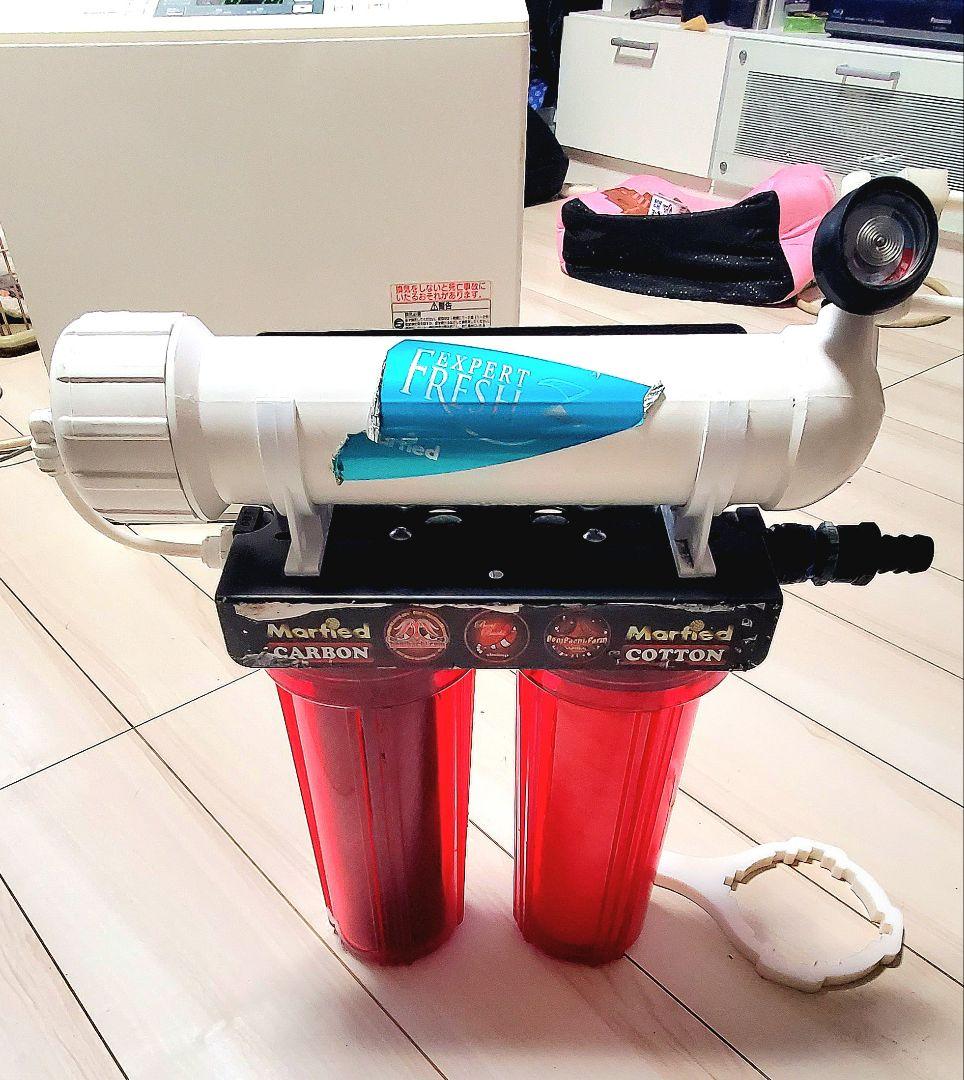 マーフィードビーシュリンプエキスパートフレッシュ150フルセット浄水器　使用極小