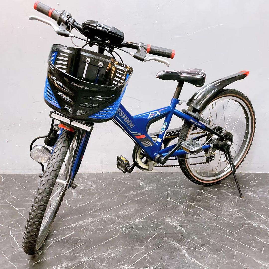 セール引き取り価格【911】子供用自転車 子供車 BRIDGESTONE ブルー