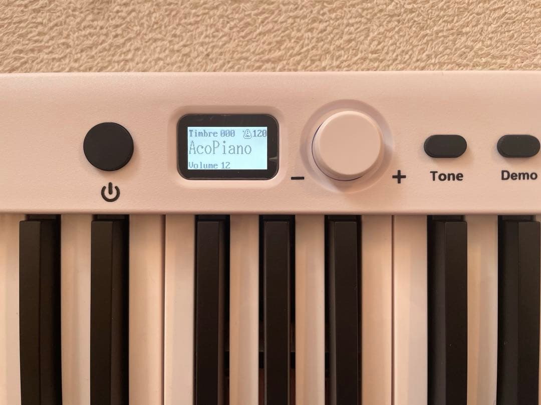 島村楽器オリジナル 88鍵電子ピアノ ホワイト 折りたたみ可能