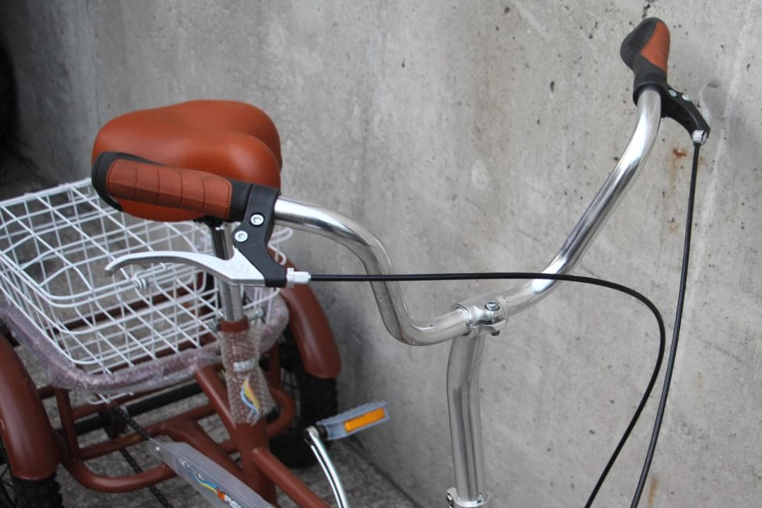 未使用♪三輪自転車♪16インチ♪シングルスピード♪YASHIDI♪