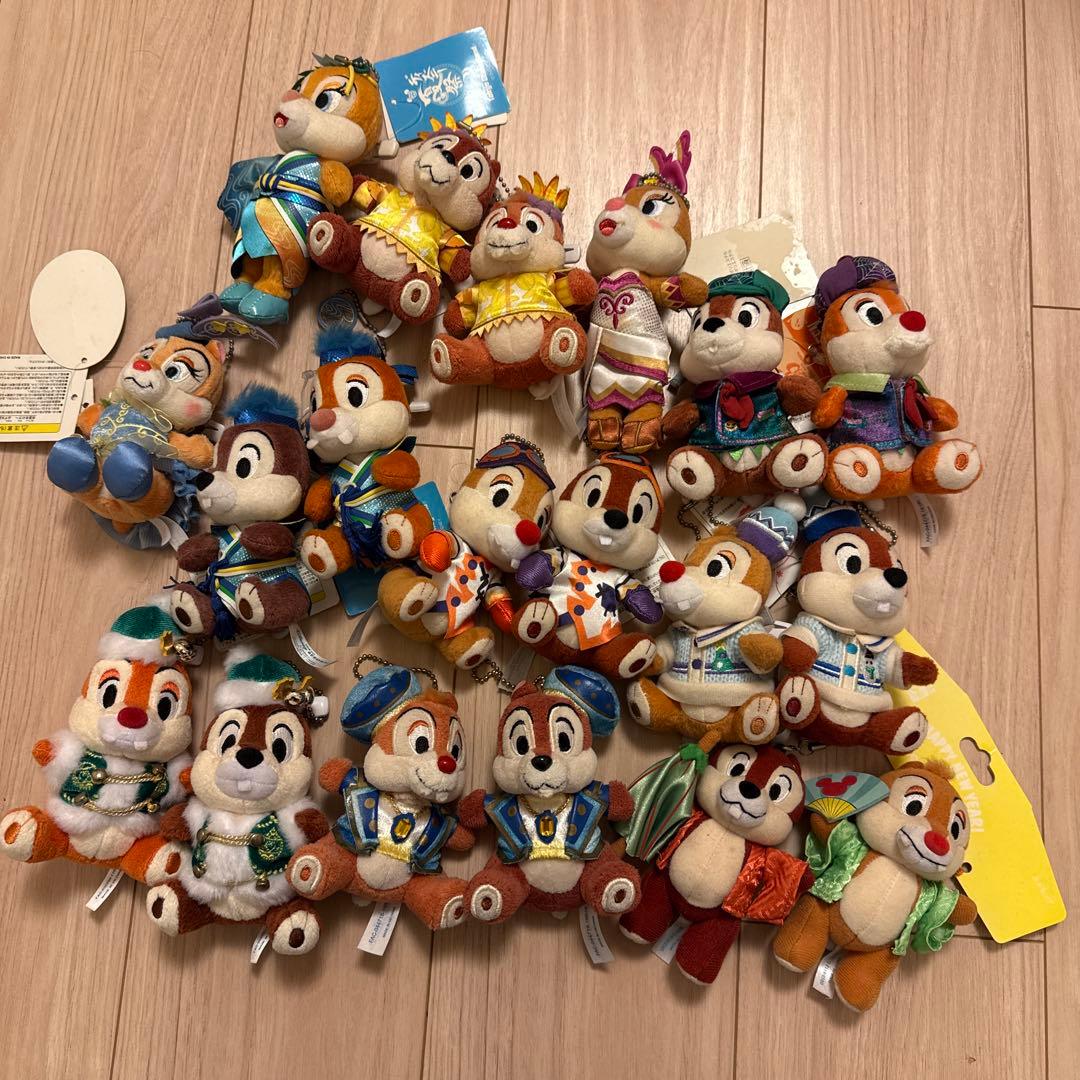 チップとデール クラリス ぬいばまとめ売り