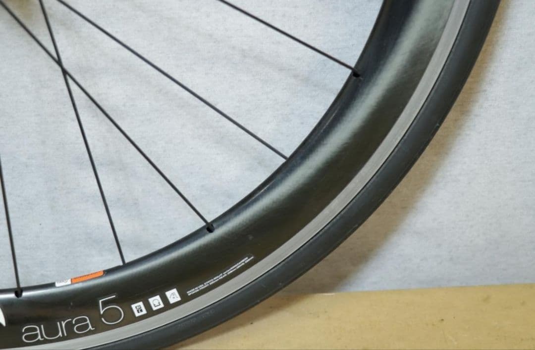 BONTRAGER aura5 クリンチャー ホイール エアロ