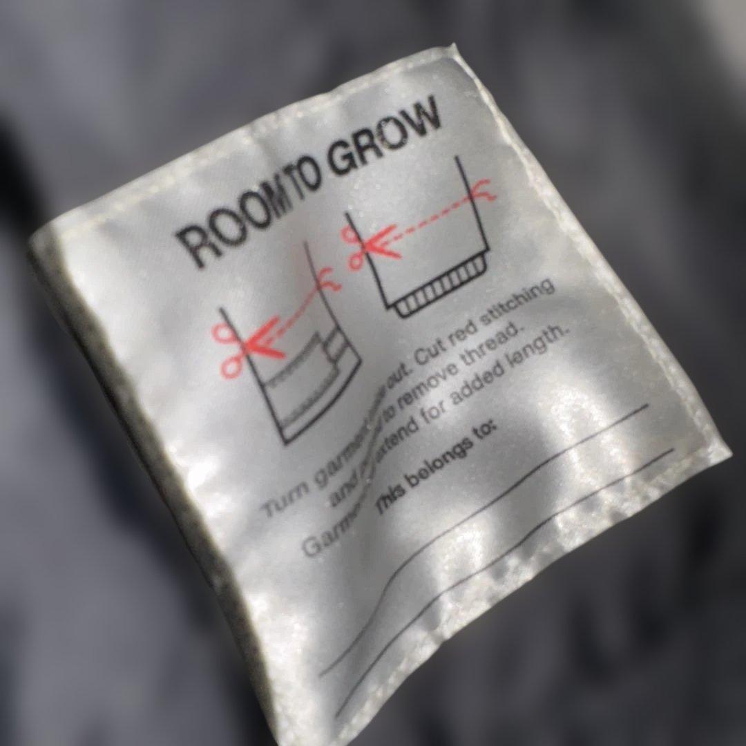 美品　BURTON キッズ　スノーボードジャケット XL グレー/ブラック