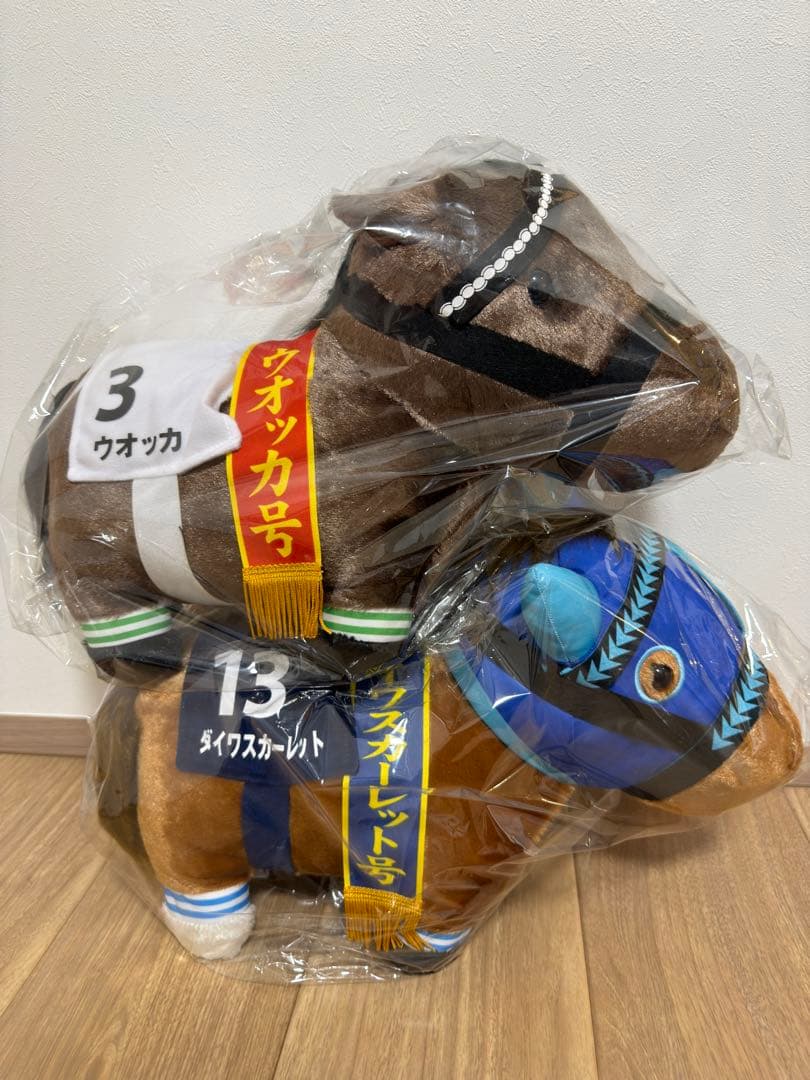 サラブレッドコレクション BIGぬいぐるみ ダイワスカーレットウオッカナムコ限定