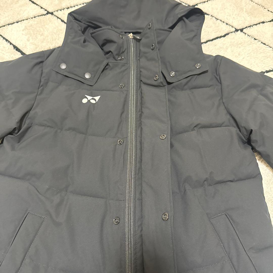 YONEX ダウンベンチコート ブラック　Mサイズ