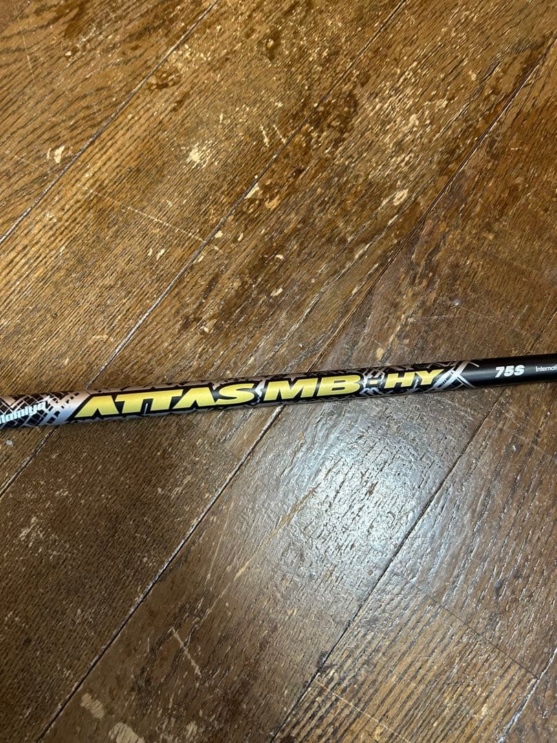 ATTAS MB HY 75 シャフト キャロウェイ　パラダイム5Uに装着