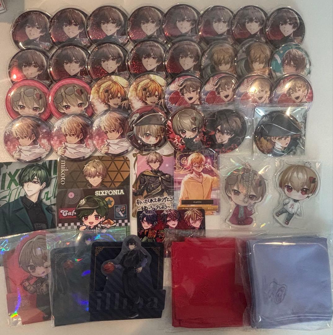シクフォニ 缶バッジ トレーディングカード アクリルキーホルダー まとめ売り
