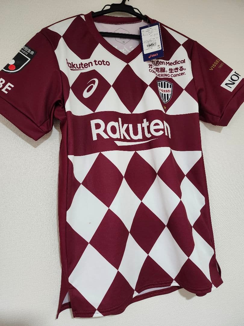 ヴィッセル神戸 イニエスタ サイン サッカー ユニフォーム Jリーグ アシックス