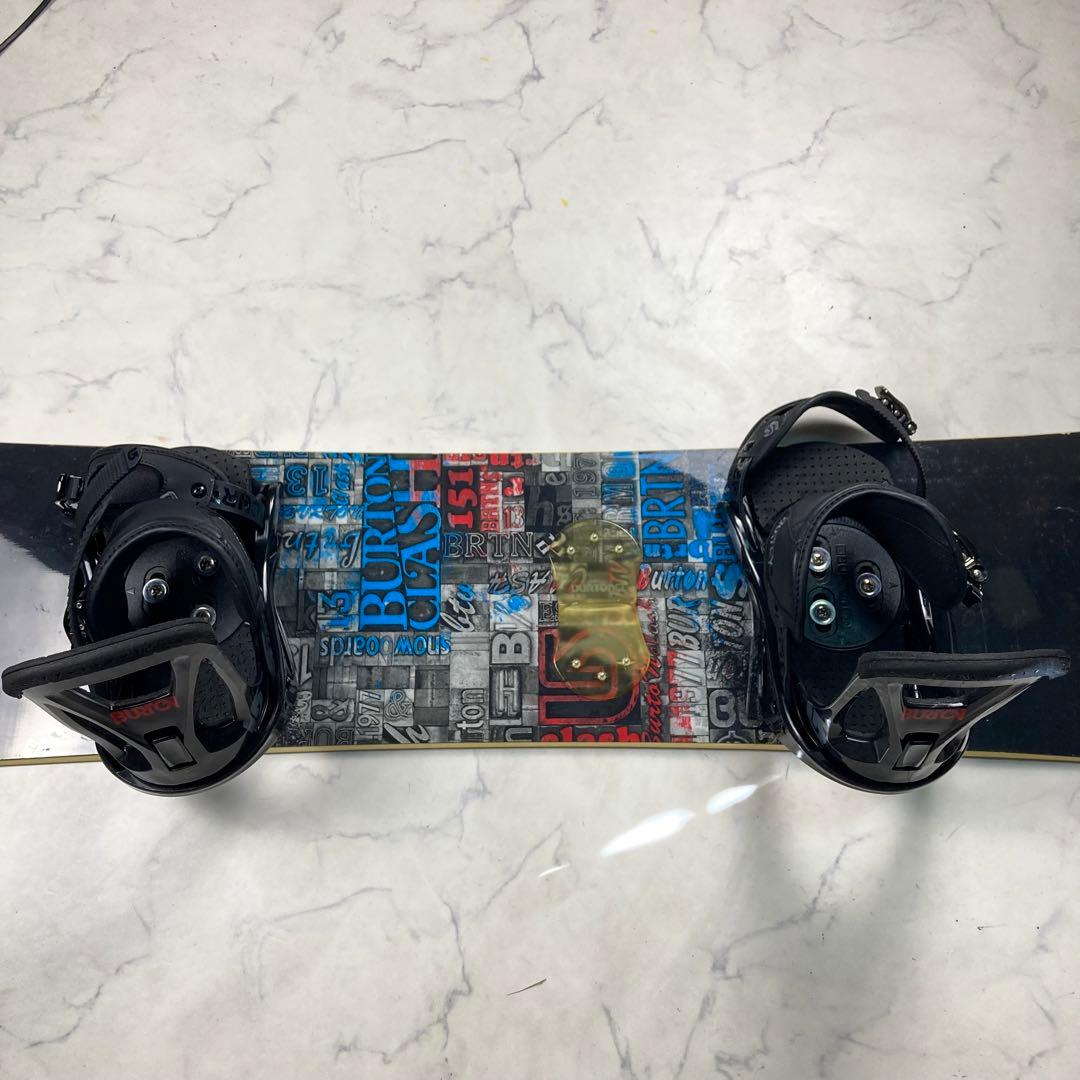 バートン CLASH スノーボード 151 ビンディング セット