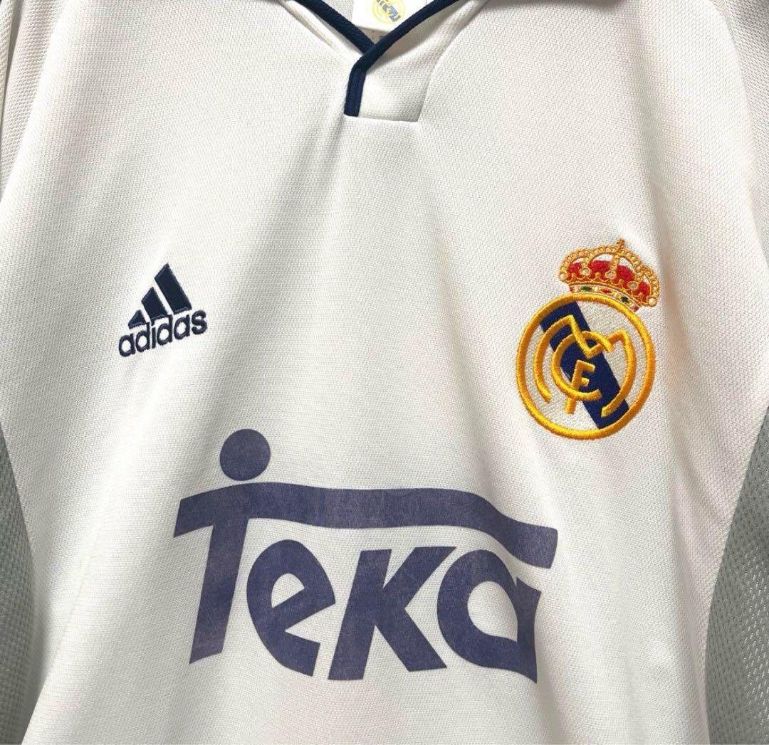 アディダス レアルマドリード ラウール 00-01 ユニフォーム 半袖 XL