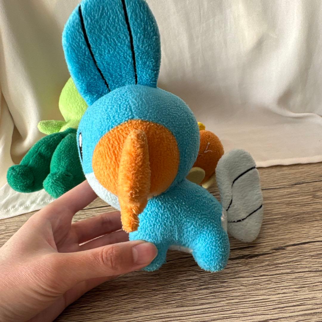 ポケドール　キモリ　アチャモ　ミズゴロウ