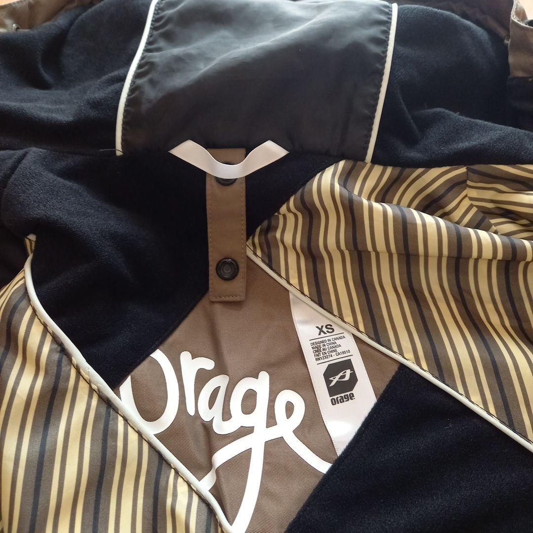【美品お値下2/25迄】カナダ　orage　スノーボードウェア　116000円