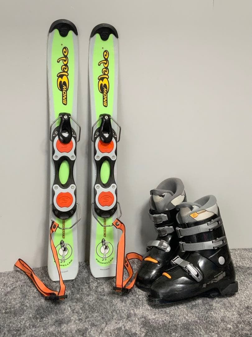 サロモン　スノーブレイド　ショートスキー 83cm ブーツ26cmセット