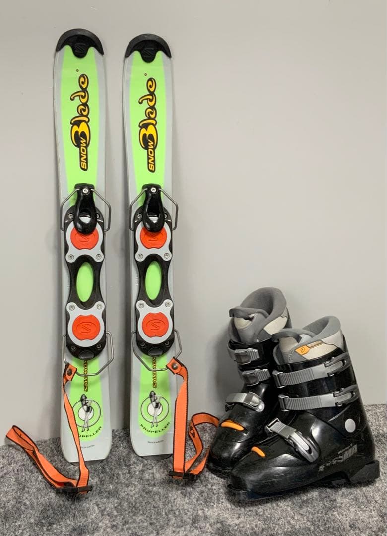 サロモン　スノーブレイド　ショートスキー 83cm ブーツ26cmセット