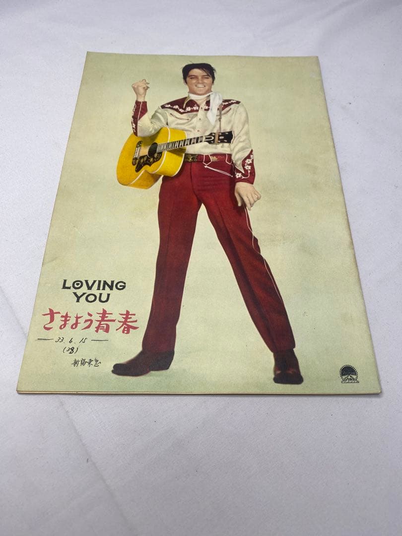 ★さまよう青春★当時物映画パンフレット★エルヴィスプレスリー★エルビスプレスリー