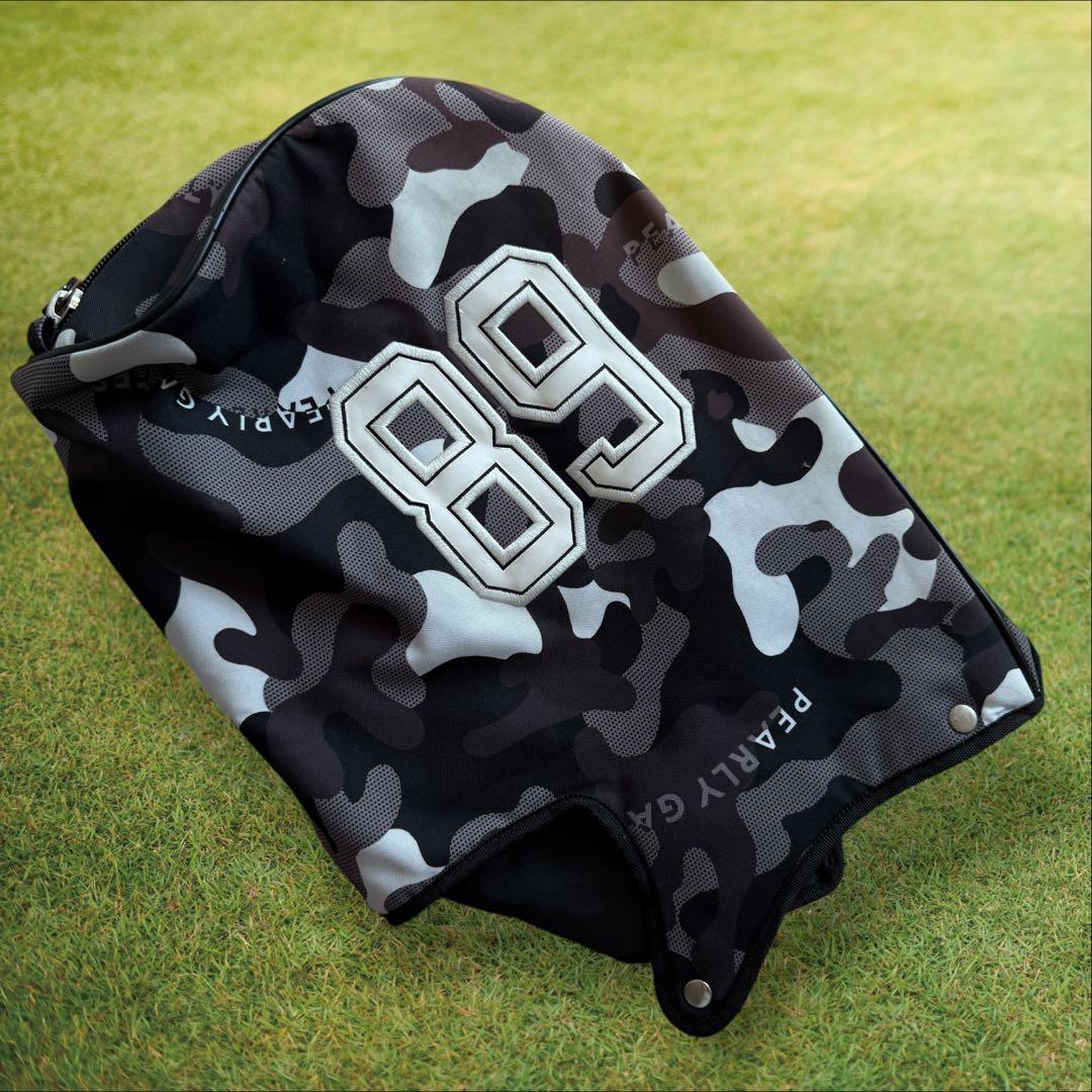 パーリーゲイツ　キャディバッグ　迷彩　カモ柄　ショルダー式　スタンド式　軽量