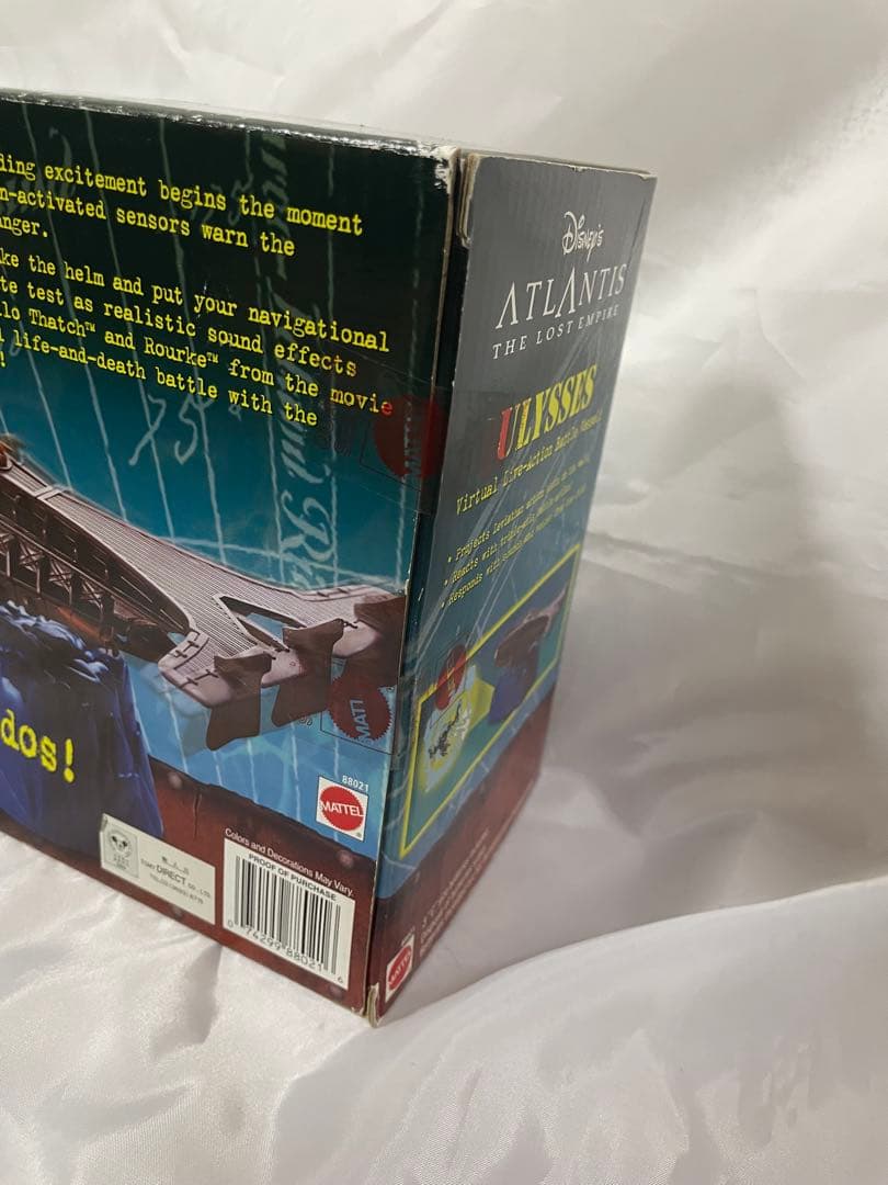 【激レア!!】マテル製　アトランティス　ユリシーズ号(おまけ付き)