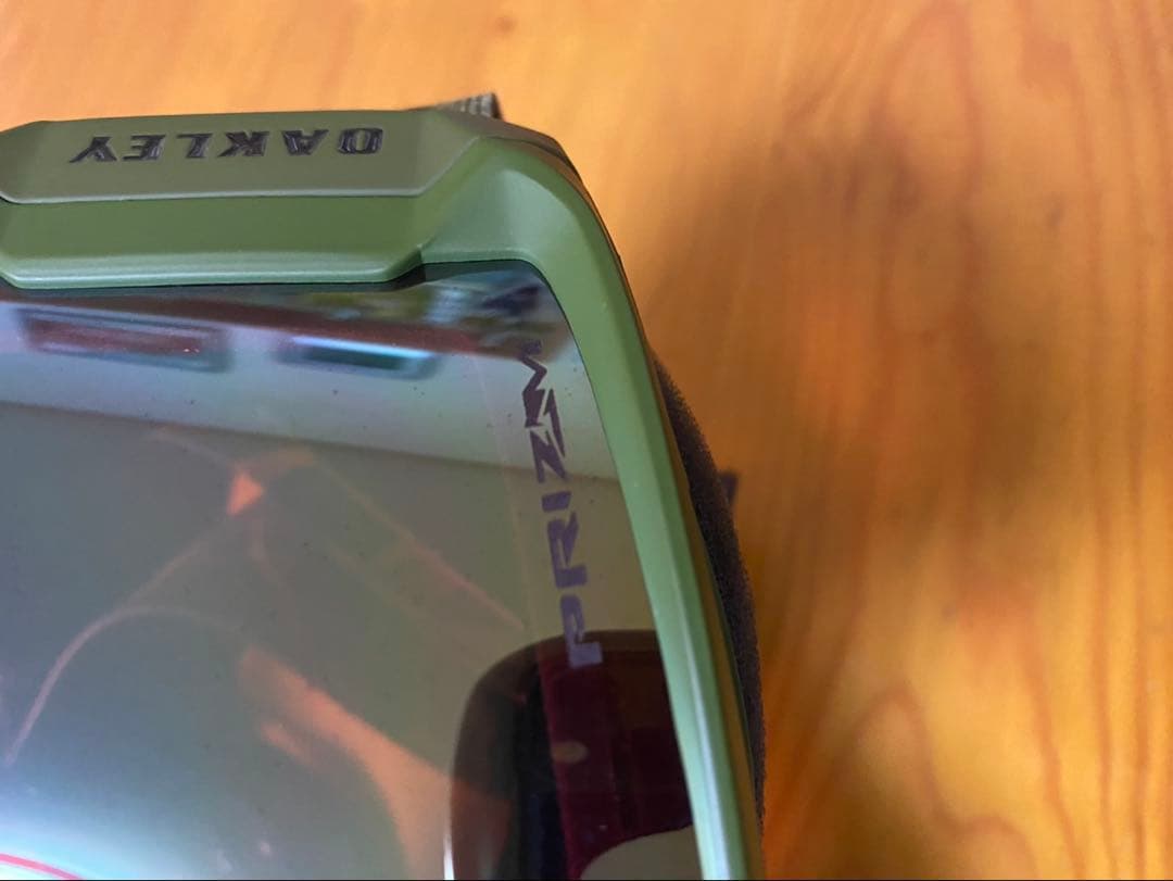 OAKLEY スノーゴーグル オレンジミラー　ラインマイナーL カズコクボモデル