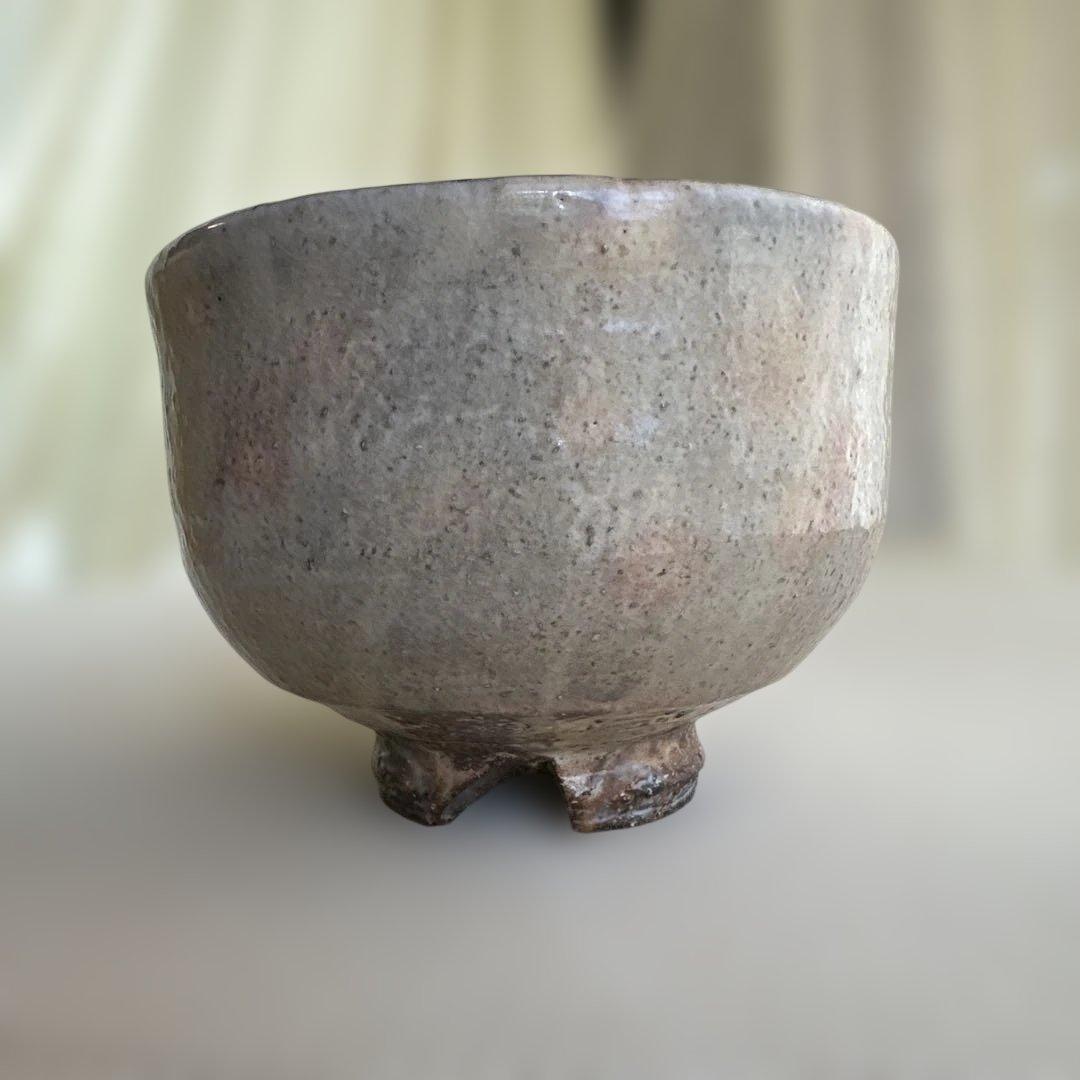 ★ 萩焼　茶盌　15代坂倉新兵衛　★ 銘：羽衣　★ 表千家14代而妙斎箱書