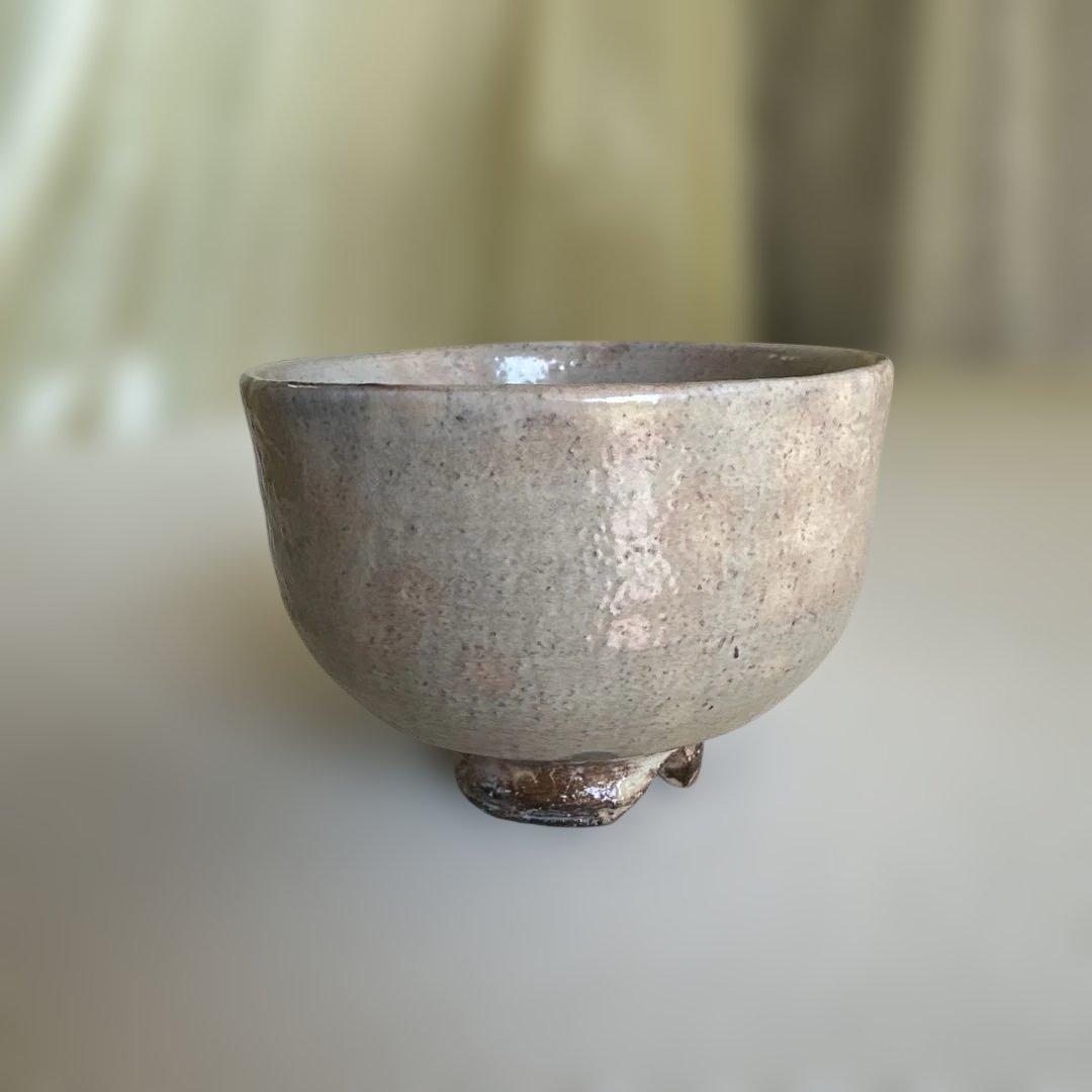 ★ 萩焼　茶盌　15代坂倉新兵衛　★ 銘：羽衣　★ 表千家14代而妙斎箱書