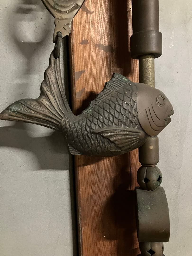 レトロ　自在鉤　囲炉裏