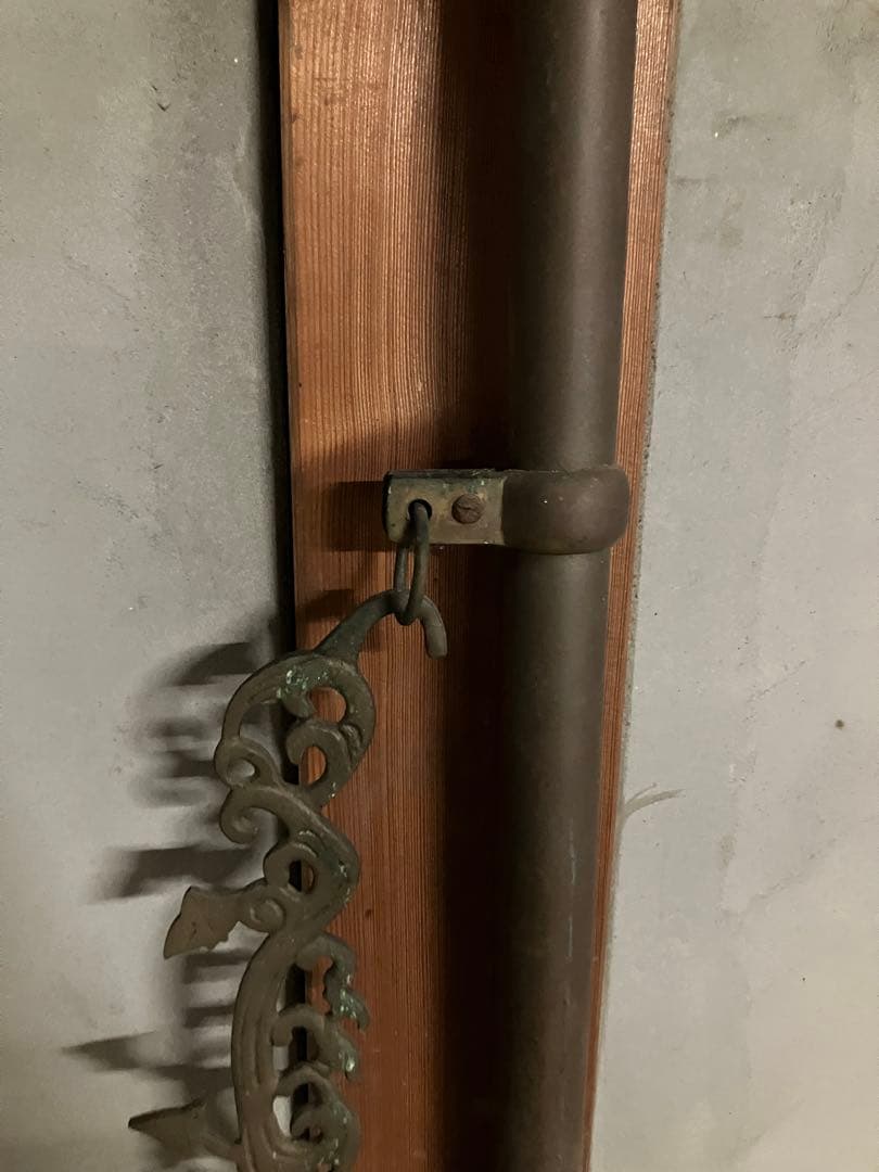 レトロ　自在鉤　囲炉裏