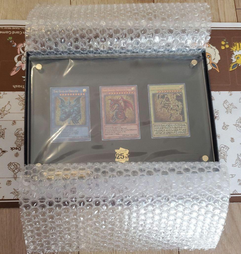 遊戯王OCGデュエルモンスターズ　 三幻神スペシャルカードセット　ステンレス製