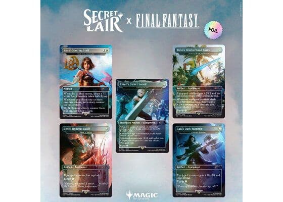 MTG Secret Lair FF Wepons 英語版Foil