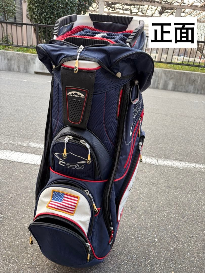 【タグ同梱】SUN MOUNTAIN サンマウンテン　ゴルフキャディバッグ