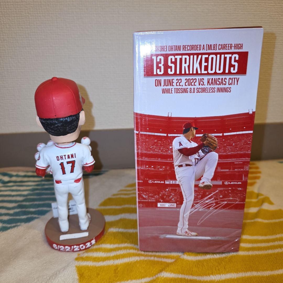 大谷翔平 13K strikeouts ボブルヘッド 人形 航空電子 JAE
