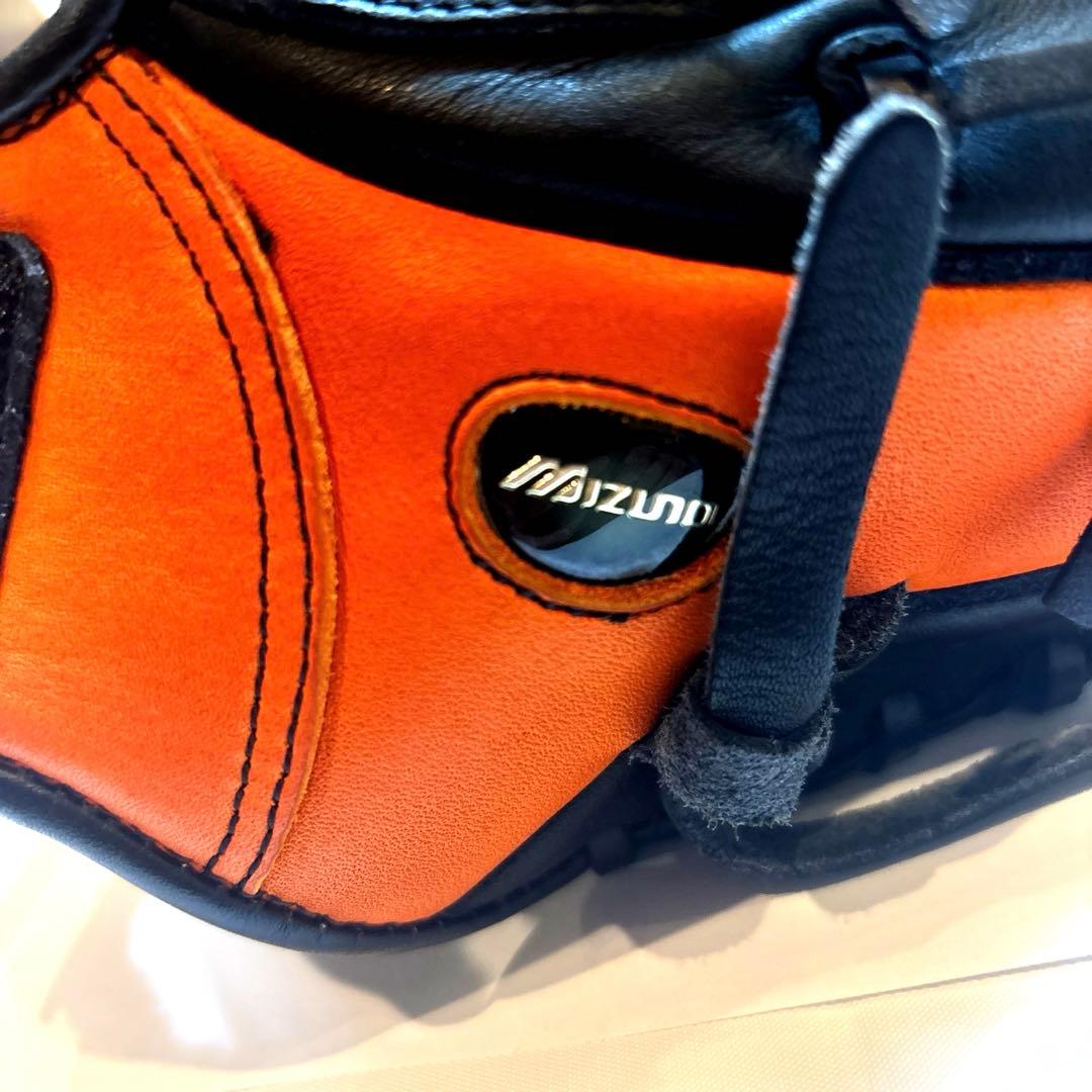 三足の蛙　USAモデル　ミズノ 軟式グローブ　ビューリーグ ビッグM 青