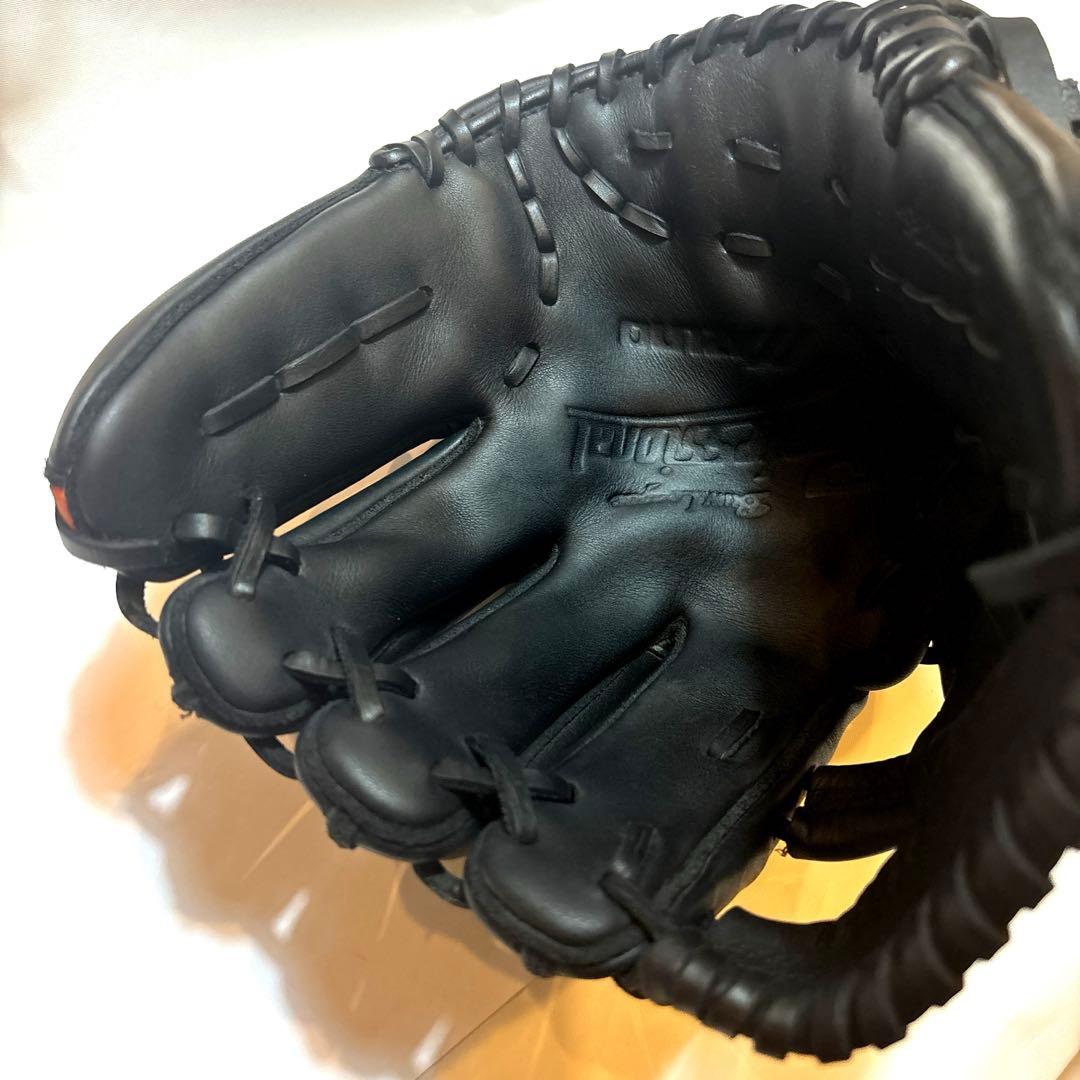 三足の蛙　USAモデル　ミズノ 軟式グローブ　ビューリーグ ビッグM 青