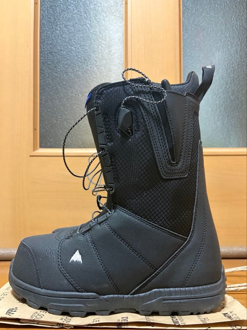 最終値下げ美品 Men'sMotoバートンスノーボードブーツ メンズモト25.5
