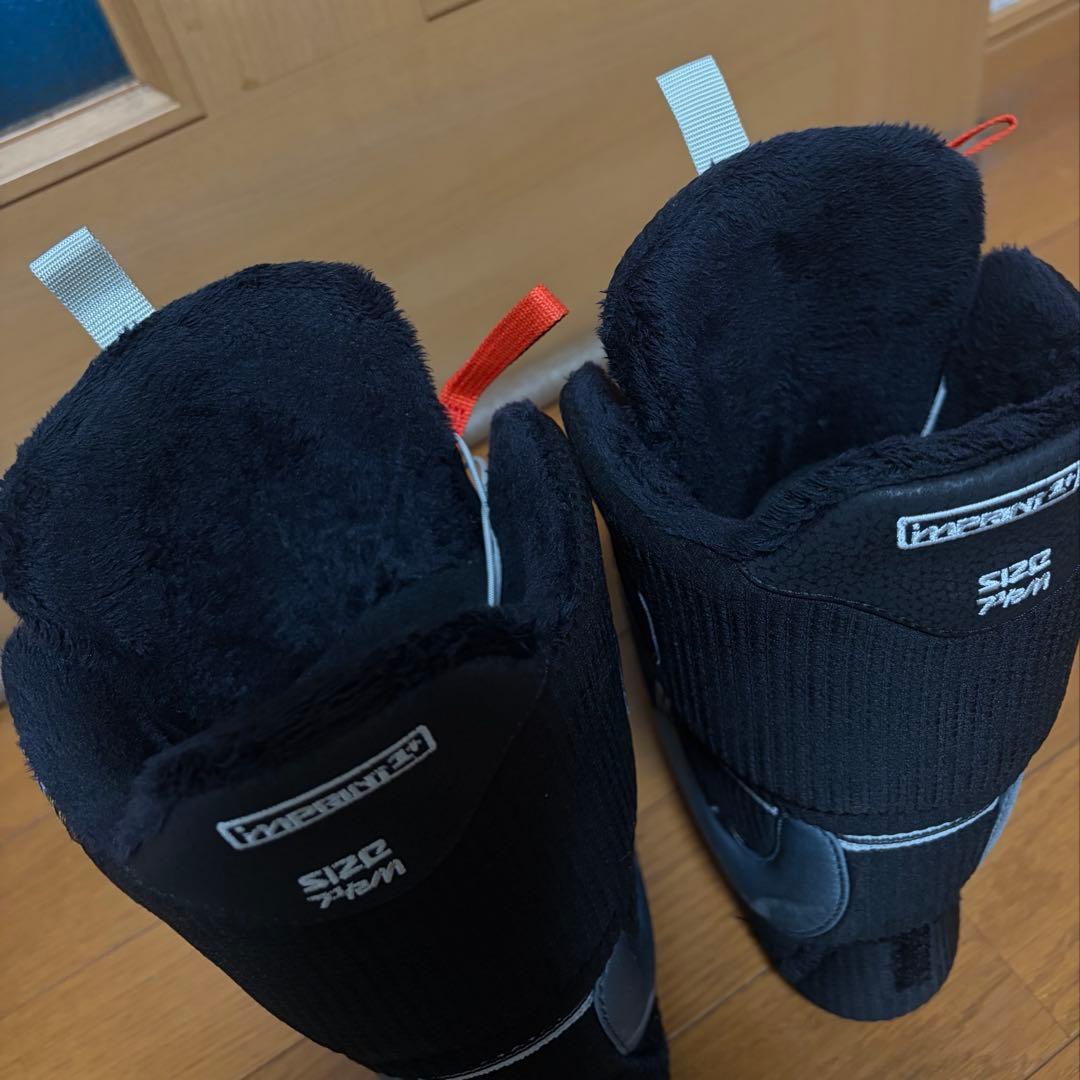 最終値下げ美品 Men'sMotoバートンスノーボードブーツ メンズモト25.5