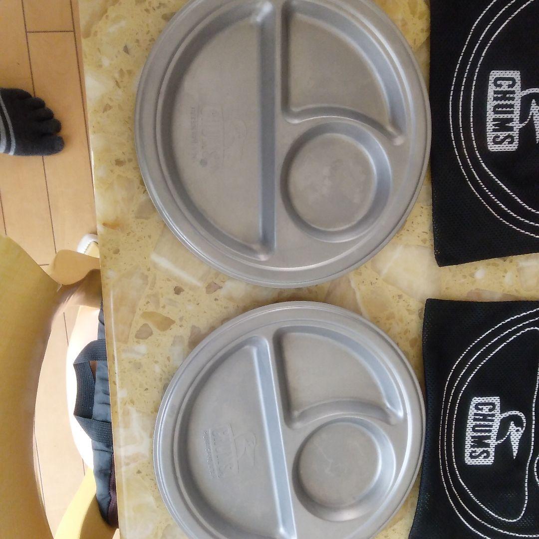 chumsメタルプレート2枚セット　未使用