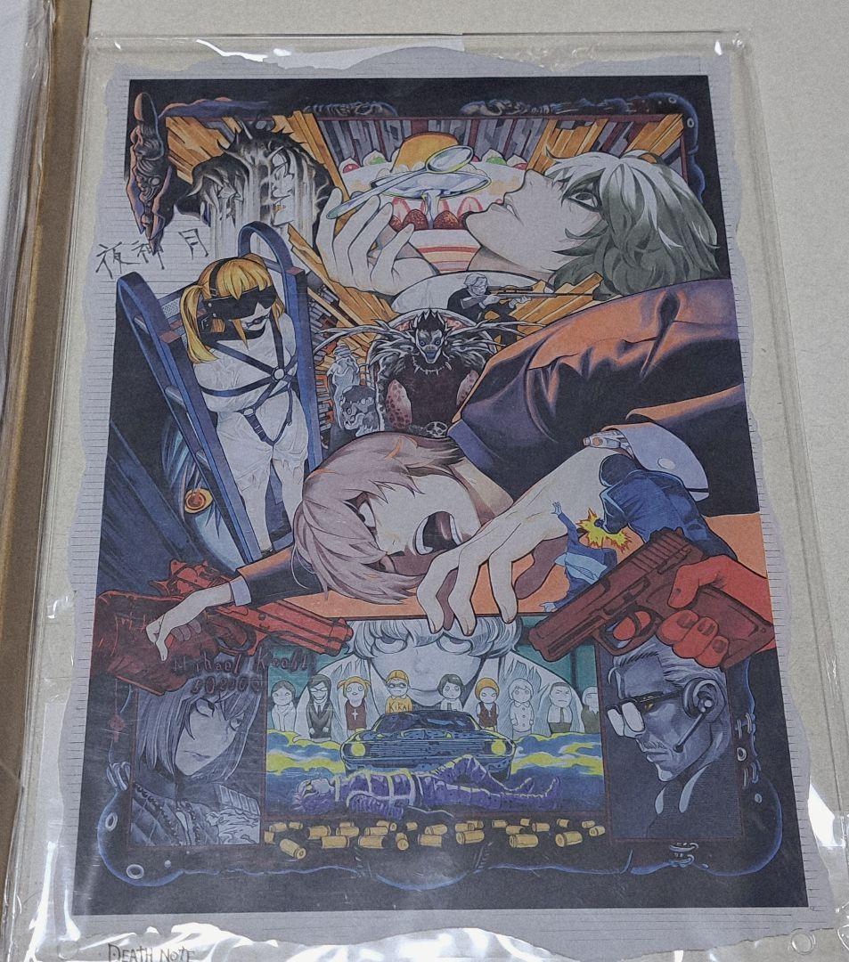 DEATH NOTE デスノート EXHIBITION アクリルアートパネル